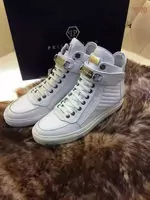 philipp plein high top sneakers chaussures high fly white